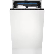 Встраиваемая посудомоечная машина Electrolux KEAC3200L, черный, 44.6 см, 10 компл., 46 дБ, класс E