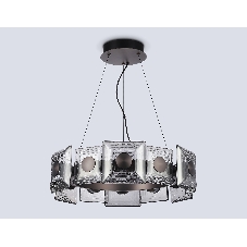 Светильник Ambrella light LH31024 GR/SM серый/дымчатый 56W 3000K D570*150