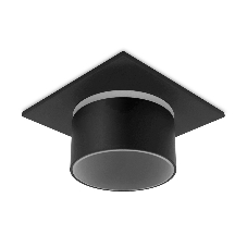 Светильник Ambrella light TN326 SBK черный песок GU5.3 92*92*60