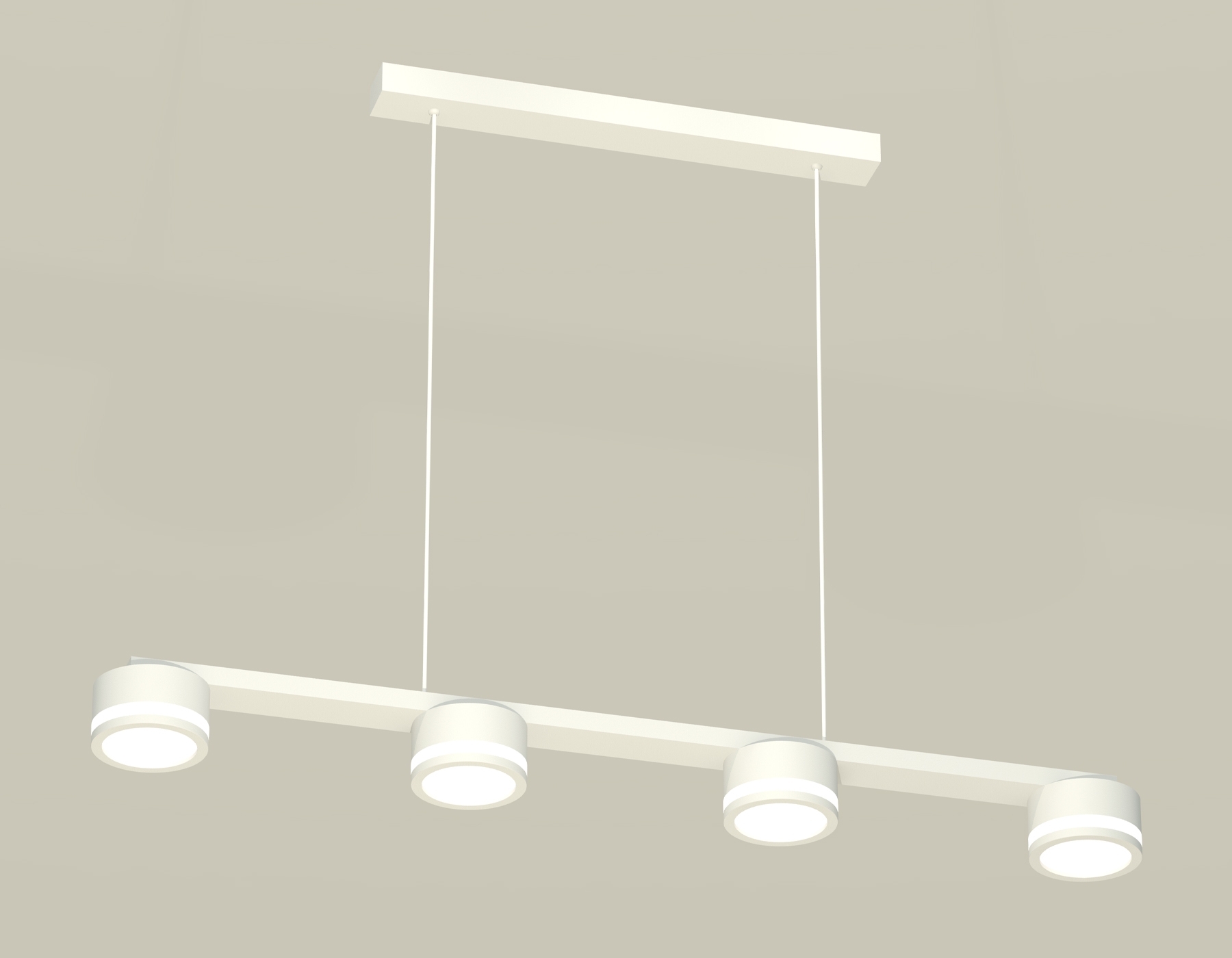 Светильник Ambrella light XB9151200/4 SWH/FR белый песок/белый матовый GX53 (C9151, N8412)
