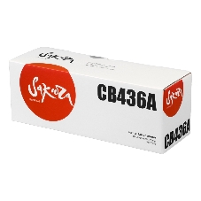 Картридж лазерный Sakura CB436A для HP LJ P1505/M1120mfp/M1522mfp, черный, 2000 к.