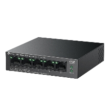 Коммутатор настольный TP-Link LS105GP с 5 гигабитными портами (4 порта PoE+)