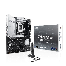 Материнская плата ASUS PRIME Z890-P WIFI, LGA 1851, Intel Z890, 4xDDR5, 4xSATA, 4xM.2, 1xPCIe 5.0 x16, 2xPCIe 4.0 x4, 1xPCIe 4.0 x1, 1xHDMI, 1xDP, 1xUSB-C (видеовыход), 2xUSB-A 3.2 Gen 1, 1xUSB-A 3.2 Gen 2, 4xUSB-A 2.0, 1xUSB-C Thunderbolt 4, 1x 2.5Gb LAN, 3x3.5 мм, 7.1, ATX