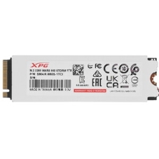 Накопитель SSD ADATA XPG MARS 980 STORM, 1000Gb, M.2(22x80мм), NVMe, PCIe 5.0 x4, 3D NAND, R/W 14000/10000Mb/s, IOPs 1 600 000/1 650 000, TbW 740, DWPD 0.4, with Heat Sink (5 лет)