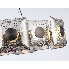 Светильник Ambrella light LH31024 GR/SM серый/дымчатый 56W 3000K D570*150