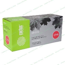 Картридж лазерный Cactus CS-C719 черный (2100 стр.) для Canon i-SENSYS MF5840/MF5880; LBP6300/6650