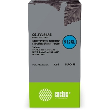 Картридж струйный Cactus CS-3YL84AE 912XL (есть ограничения по прошивке) черный (30 мл) для HP OfficeJet 8012/8014/8015/8017;OfficeJet Pro 8022/8023/8024/8025 AIO