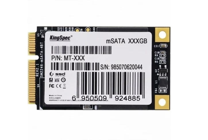 Накопитель SSD Kingspec mSATA 256Gb MT-256 MT Series mSATA