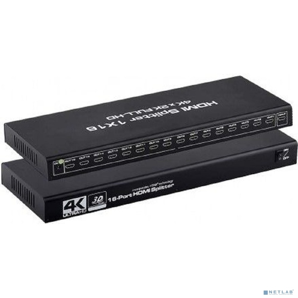 Активный разветвитель KS-is KS-736 HDMI 1 вход 16 выходов