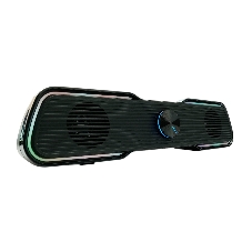 Саундбар 2.0 Gembird SPK-320, 6Вт, пластик, рег.громкости, RGB подсветка, черный