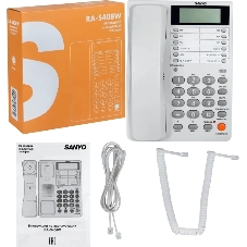 Телефон проводной Sanyo RA-S408W белый