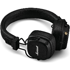 Беспроводные/проводные наушники Marshall Major V черный, накладные, Bluetooth + проводной, беспроводная зарядка, до 100 ч
