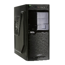 Компьютерный корпус Miditower ExeGate XP-330U Black, ATX, (XP450, Black,120мм), 2хUSB+2хUSB 3.0, Audio