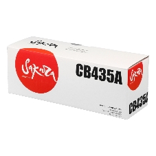 Картридж лазерный Sakura CB435A для HP LJ P1005/P1006, черный, 2000 к.