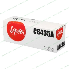Картридж лазерный Sakura CB435A для HP LJ P1005/P1006, черный, 2000 к.