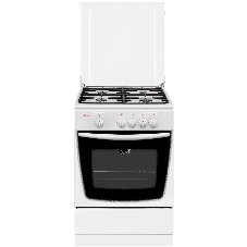 Плита газовая Gefest CG 60М C7 К73 белый, конфорок 4 шт, духовка 63 л, 60 см x 85 см x 60 см
