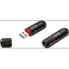 Флешка USB ADATA UV150 (AUV150-64G-RBK), 64Gb, USB 3.0, R/W 100/40, черный