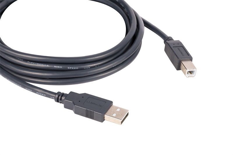 Кабель Kramer C-USB/AB-6 USB-A 2.0 вилка- USB-B вилка, 1,8 м