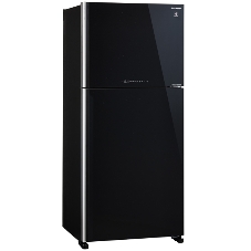 Холодильник Sharp SJ-XG60PGBK черный двухкамерный 422/178 л морозилка сверху, No Frost