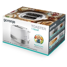 Тостер Gorenje T850WE 720 Вт, белый