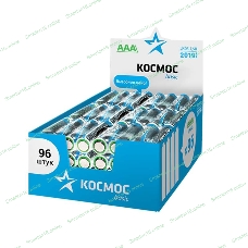 Элемент питания Космос алкалиновый LR03 (уп.96шт)