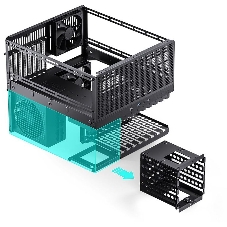 Компьютерный корпус JONSBO Computer Case N5 черный
