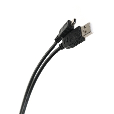 Кабель USB 2.0 A-->mini-B 5P (1м) черный TELECOM/VCOM TC6911BK-1.0M