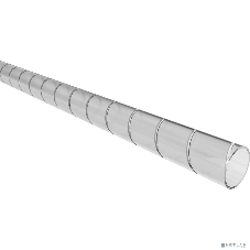 Кабельный спиральный бандаж Rexant, диаметр 12 мм, длина 2 м (SWB-12), прозрачный