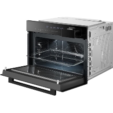 Духовой шкаф электрический Weissgauff OEMS 459 PDB черный, встраиваемый