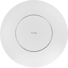 Точка доступа Cudy AC1200 Dual Band Gigabit Ceiling Mount Access Point, MT7621DAN+MT7613B+MT7603E, 867Mbps at 5GHz + 300Mbps at 2.4GHz, 1 x GbE RJ45 Port, Support 12V DC or 802.3af PoE or Passive PoE, Internal Antennas, 48V passive PoE adapter included, Cudy Mesh Support