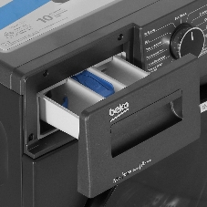 Стиральная машина Beko WSPE7H616A темно-серый, загрузка фронтальная 7,5 кг, 1200 об/мин., класс: А