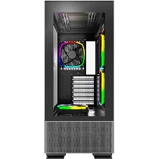 Компьютерный корпус Montech SKY TWO черный без БП ATX 3x140мм 2xUSB3.0 1xUSB3.1 audio bott PSU