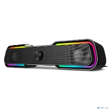 Акустическая система SVEN 450 2.0 (2x5W, Bluetooth, RGb-подсветка) черная