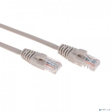 Патч-корд U/UTP Rexant cat.6, RJ45-RJ45, неэкранированный, 26AWG, LSZH, серый, 5 м
