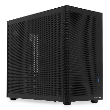 Компьютерный корпус без блока питания HSPD M210, Mesh Mid Tower, черный, 0.7 SPCC, 1x90мм mATX, mITX 140/280/150мм 1x2.5