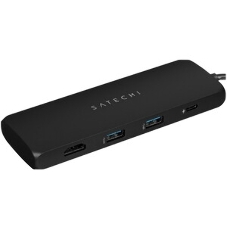 USB-концентратор Satechi ST-UCMPAM, USB Type-C, USB 3.0/USB Type-C/HDMI/SD/micro-SD, USB Type-C