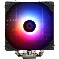 Кулер для процессора Thermalright Burst Assasin 120 ARGb (4-pin PWM, 154мм, Ni/CU, 6x6мм, ARGb, 1x120мм, 66.17CFM, 25.6dBA, 1550RPM, S: 1700, 1200, 115X, AM5, AM4)