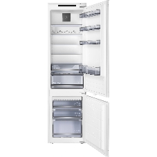 Встраиваемый холодильник Maunfeld MBF193NFFWGR Inverter белый двухкамерный 225/57 л морозилка снизу, NoFrost