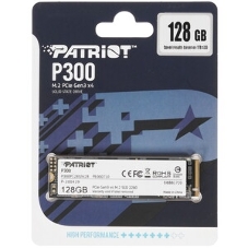 Накопитель SSD Patriot P300, 128Gb, PCIe 3.0 x4, M.2 2280, NVMe, R/W 1600/600