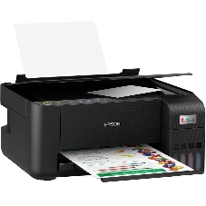 МФУ струйное Epson L3250 (C11CJ67412/C11CJ67418/C11CJ67405/C11CJ67408/C11CJ67503/C11CJ67508/C11CJ67523/C11CJ67525), A4, цветное, печ. до 33 стр/мин. (ч/б) до 15 стр/мин. (цвет), скан. до 11 стр/мин. (ч/б) 28 стр/мин. (цвет), 1440 x 5760 dpi (печать) 1200x2400dpi (скан.), USB, Wi-Fi