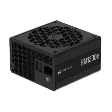 Блоки питания/ Power Supply Corsair RM1200e Low-Noise, Model RPS0189, 1200W 80+ Gold (ATX, 3.1, PCIe 5.1, Full modular, 1x24(20+4)pin, 1x12V-2x6, 1x16-pin PCIe, 2x4+4-pin CPU +12V (EPS), 4x4-pin Molex, 6x6+2-pin PCIe, 7xSATA3, Active, 140x140mm, 150x150x86mm, APFC, Power cable-EU, black)