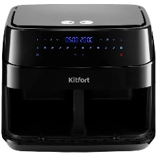 Аэрогриль Kitfort КТ-2250 черный, 1750 Вт, 9 л, сенсор, 12 программ