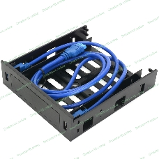 Панель с двумя портами USB 3.0 в слот 5.25 компьютерного корпуса и слот 1x3.5/2x2.5 CMU3-B5