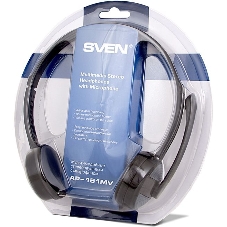Гарнитура Sven AP-151MV чёрный, проводная, 3.5 мм