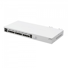 Маршрутизатор Mikrotik CCR2116-12G-4S+ Cloud Core Router 2116-12G-4S+ with Amazon Annapurna Labs Alpine v3 AL73400 CPU (16-cores, 2GHz per core), 16Gb RAM, 4xSFP+ cage, 13xGbit LAN, M.2 PCIe slot, RouterOS L6, 1U rackmount case, Dual PSU