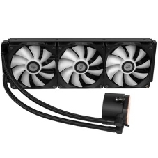 Система жидкостного охлаждения PcCooler DA360 BK ARGb Soc-AM5/AM4/1200/1700/1851 черный 4-pin Al 300W Ret (DA360-BKAWXX-GL)