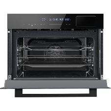Духовой шкаф электрический Weissgauff OEMS 459 PDB черный, встраиваемый