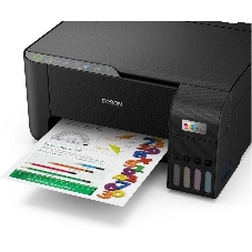 МФУ струйное Epson L3250 (C11CJ67412/C11CJ67418/C11CJ67405/C11CJ67408/C11CJ67503/C11CJ67508/C11CJ67523/C11CJ67525), A4, цветное, печ. до 33 стр/мин. (ч/б) до 15 стр/мин. (цвет), скан. до 11 стр/мин. (ч/б) 28 стр/мин. (цвет), 1440 x 5760 dpi (печать) 1200x2400dpi (скан.), USB, Wi-Fi