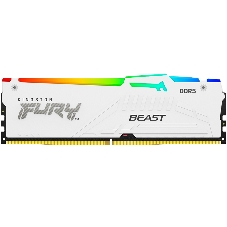 Оперативная память DDR5 16Gb 5600MHz Kingston KF556C36BWEA-16 Fury Beast Expo RGb RTL Gaming PC5-44800 CL36 DIMM 288-pin 1.25В kit single rank с радиатором Ret