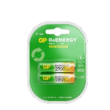 Аккумулятор GP 270AAHCRGY-2CRCB2 AA NiMH 2650mAh (2шт)